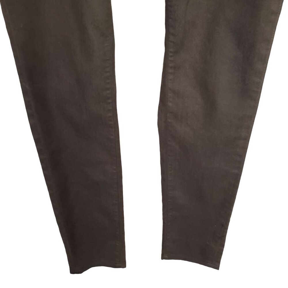 J Brand Womens Size 26 Jeans Pants Leggings Skinny Stretch Coated 901596 Mocha - Picture 4 of 12